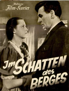 Im Schatten des Berges ORIG Filmprogramm 1940 BFK 3151 Attila Hörbiger / Knoteck - Picture 1 of 1