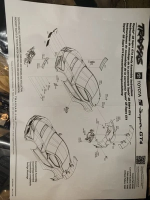 Traxxas GR Supra Body w/ Clipless Kit - Image 1 of 3
