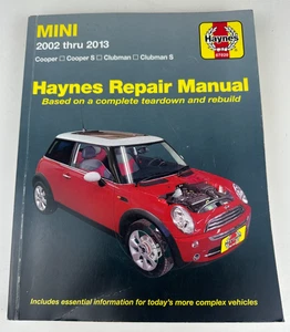 Haynes Min Repair Manual 2002 thru 2013 Cooper Clubman S Paperback VGC - Picture 1 of 10