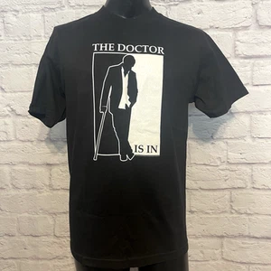 Vintage Dr. Gregory House M.D The Doctor Is In TV Promo T Shirt Black Size Med - Picture 1 of 10