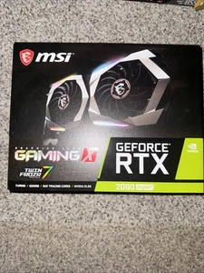 MSI Nvidia GeForce RTX 2060 Super 8GB GDDR6 Gaming X Twin Frozr 7 Graphics Card - Picture 1 of 4
