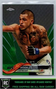 2018 Topps Chrome UFC Green #/99 Anthony Pettis #72 - Picture 1 of 2