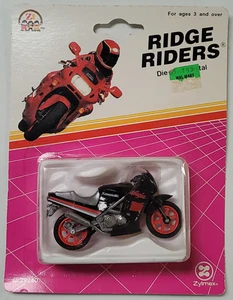 1993 Zylmex Die Cast Ridge Riders Kawasaki Ninja 1/24 #29240 Sigillato NUOVO - Foto 1 di 4