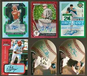 Baseball AUTO Cards ***YOU PICK*** SERIAL #’D SSP Rookies Vets HOF (AU) - Picture 1 of 114