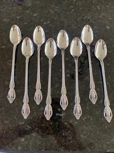 8er Set Oneida Community Brahms 7,5" lange EISTEELÖFFEL Edelstahl - Bild 1 von 3