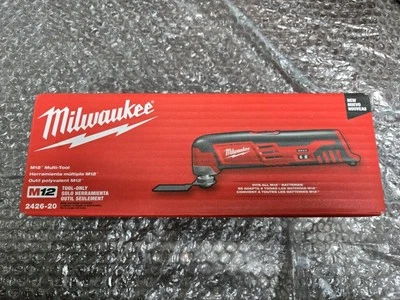 Milwaukee 2426-20  M12 12V Cordless Multi-Tool, Oscillating New - Image 1 of 4