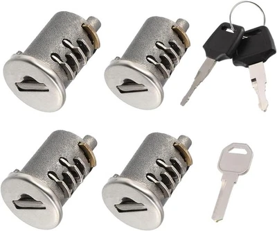 4 Pack Lock Cores for Yakima SKS Car Roof Rack System Components, Lock Cylinders - Image 1 of 4
