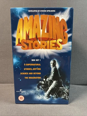 AMAZING STORIES UK VHS VIDEO 3-Tape BOX SET 2001 Hayley Mills Joe Dante Cult TV - Image 1 of 4
