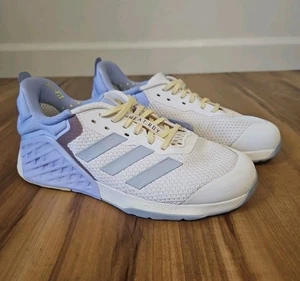 Adidas Dropset 3 Entrenador Tiza Blanco Plata Violeta Entrenamiento Cruzado JI3903 Talla 8.5 - Imagen 1 de 13