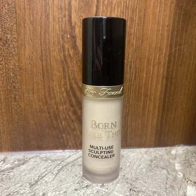 Too Faced BORN LIKE THIS SUPER COVERAGE SCULPTING CONCEALER #03 CHIFFON NWOB - Image 1 of 3