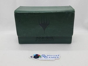 MTG Planeswalker Alcove Dual Deck Box Green 2 Magnet Ultra Pro Magic *CCGHouse* - Picture 1 of 6