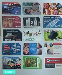 Set 15 schede telefoniche Sip Telecom Collection Card Vintage Anni 90/2000 #505 - Foto 1 di 6