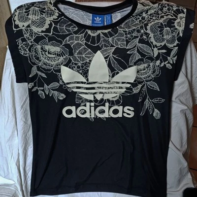 ADIDAS ORIGINALS T-SHIRT SS FLORIDO TEE - Größe 36 - neuwertig - RARESTUFF - Bild 1 von 3