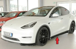 Rieger enfoque lateral para Tesla Model Y negro brillo faldones laterales - Imagen 1 de 6