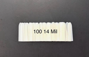 🇺🇸Entenrufblätter 100 14 Mil Mylarblätter zum Abschneiden (Olt Style) Entenrufe. - Bild 1 von 4