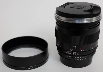 Zeiss 50mm F/2 Makro Planar lens (for Nikon F Mount) - Image 1 of 4