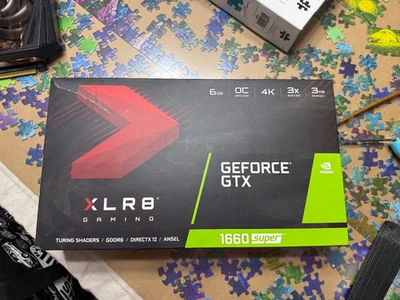 PNY GTX 1660 SUPER 6GB XLR8 6GB GDDR6 Graphics - Image 1 of 4