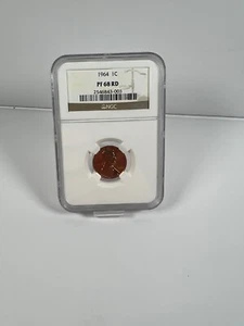 1964 1C RD (Proof) Lincoln Cent NGC PF 86 RD - Picture 1 of 2