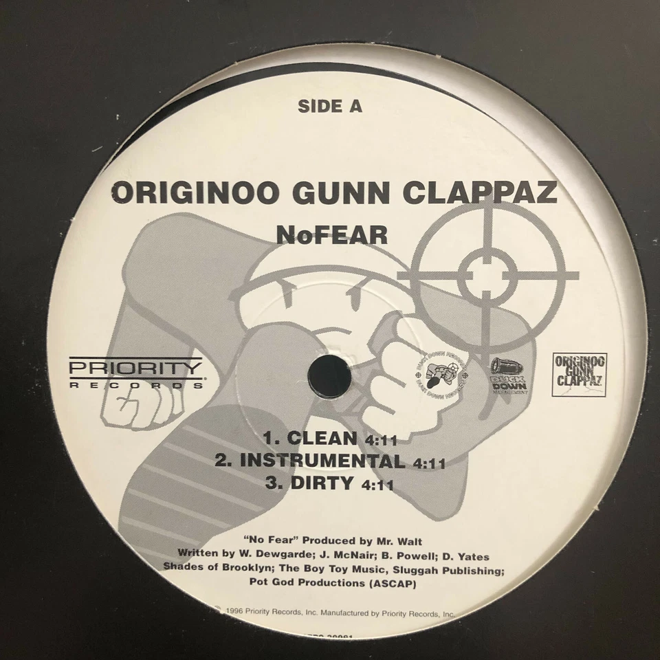 O.G.C. (ORIGINOO GUNN CLAPPAZ) - NO FEAR / DA STORM (12")  1996!!!  RARE!!! Foto 1 de 1