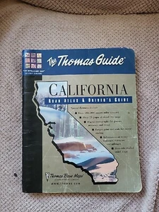 Road Atlas & Driver's Guide California The Thomas Book Guide 2000 spedizione gratuita - Foto 1 di 8