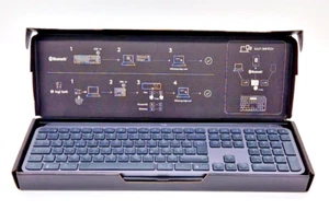 Logitech MX Keys S kabellos-Tastatur für Windows - Graphite (DE) - Bild 1 von 11