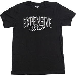 Nuevo Inkaddict Expensive Piel Cromo Camiseta Negro/Plata SMALL-4XLARGE Tatuaje - Imagen 1 de 2