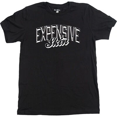 Nuevo Inkaddict Expensive Piel Cromo Camiseta Negro/Plata SMALL-4XLARGE Tatuaje - Imagen 1 de 2