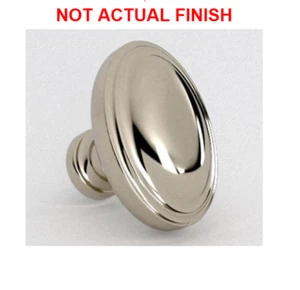 Water Street Brass 8529WB 15/16 x 1-3/32 Oval Knob Qty. 2 WEATHERED BRASS New - Picture 1 of 7