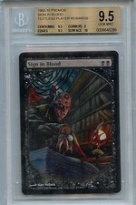 MTG Sign in Blood BGS 9.5 MTG Promos Magic card Amricons 7862