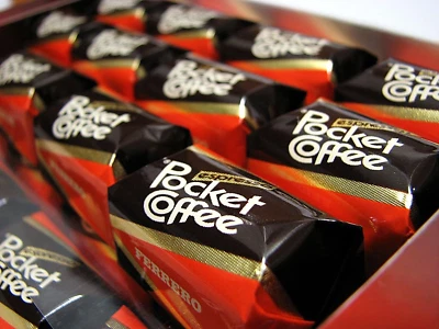 Pocket Coffee  6-18 Piece Packs (108 Piece Case) - Image 1 of 2