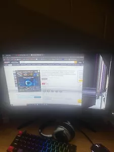 DAMAGED AOC C24G1 24" FullHD 1920 x 1080 144Hz LED LCD Curved Gaming Monitor - Picture 1 of 1