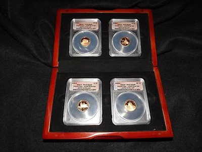 2009 lincoln 4 coin proof set - Image 1 of 4