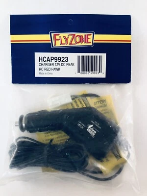 Flyzone Hobbico 12V DC Peak Charger for RC Red Hawk Airplane HCAP9923 - Image 1 of 4