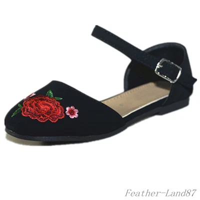 New Kids Girl's Mary Jane Comfort Casual Ankle Strap Dress Ballet Flats Shoes - Image 1 of 4