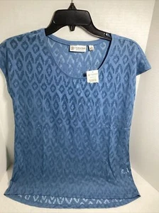 Neu mit Etikett Versona Top, Junior Größe S, blau, Polyester/Baumwollmischung - Bild 1 von 3