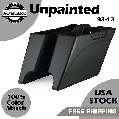 Unpainted Stretched Extended Saddlebag Bottom For Harley Street Road Glide 93-13 - Image 1 of 4