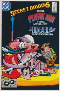 Secret Origins #30 Comic Book - DC Comics! Plastic Man, Elongated Man - Picture 1 of 1