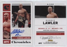 2021 Panini Chronicles UFC Chronicles Signatures Robbie Lawler #CS-RLW Auto