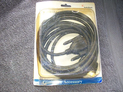 NIP - RadioShack 26-711 Male to Male  IEEE 1284 Printer Cable 12 Ft : Gold - Image 1 of 3