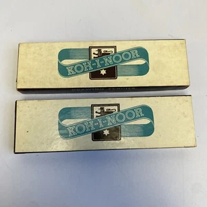 NOS Hardtmuth Inc KOH-I-NOOR 1500/HB Wooden Drawing Pencils - 2 Boxes - Picture 1 of 8