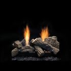 MONESSEN Natural Blaze 18' burner with Split Timber Propane logs vent free
