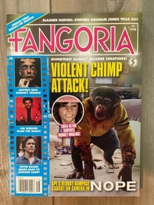 New FANGORIA Volume 2 Issue 16 HORROR Magazine VIOLENT CHIMP ATTACK NOPE Weeknd - Picture 1 of 1