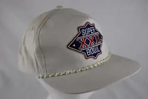 Cappello Berretto Baseball Vintage Super Bowl XXII Snapback Regolabile NFL - Foto 1 di 9