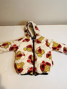 Hysteric Glamour Children's Coat 2T 3T Reversable Zip Up Coat Cute - Picture 1 of 19