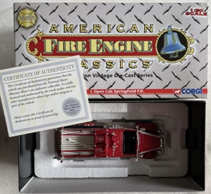 Corgi US52803 Firetruck 1949 Mack L Open Cab Springfield FD - Picture 1 of 4