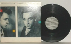 WEIRDOS 1979 Who? What? When? Where? Why? LP VG+ Plays Well 1979 Bomp Vinyl - Picture 1 of 4