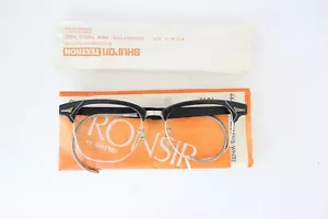 Shuron Ronsir eyeglass NOS new old vintage eyeglasses 12k G.F frame 1950s 48-18 - Bild 1 von 19