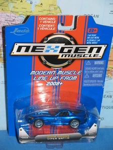 JADA 2008 DODGE VIPER SRT10 #003 NEX GEN MUSCLE DIECAST *BRAND NEW & RARE* - Picture 1 of 11