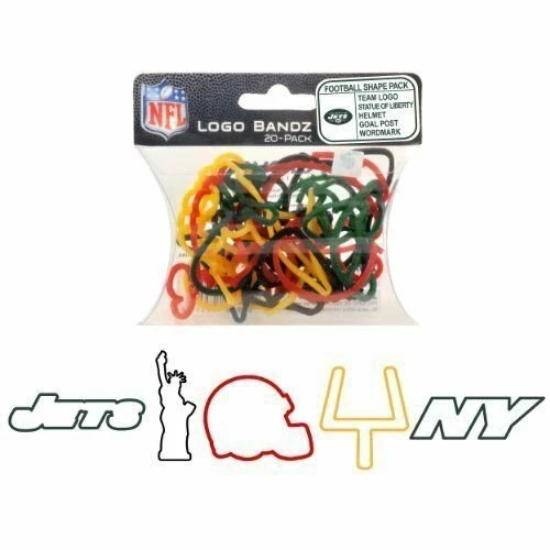 New York Jets NFL Forever Collectibles Elastic Bracelets Silly Bandz Sports - Image 1 of 1