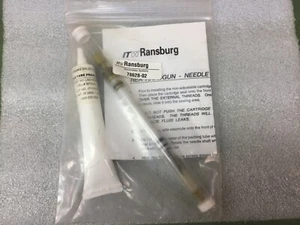 ITW RANSBURG 78628-02 REA KURZWAFFE NADELSCHAFT MONTAGE NEU IN PKG - Bild 1 von 3